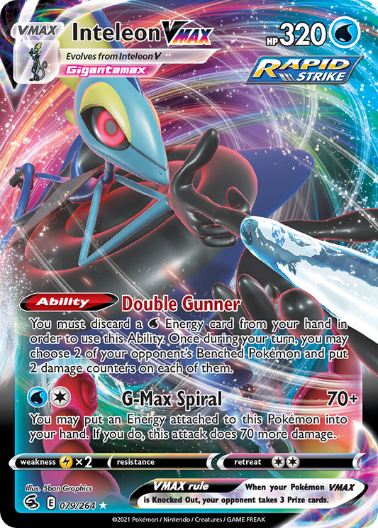 Inteleon VMAX - Fusion Strike - 079