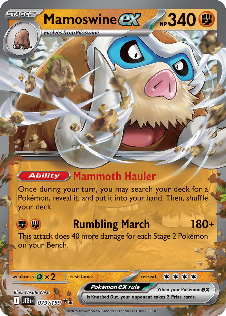 Mamoswine ex - Journey Together - 079
