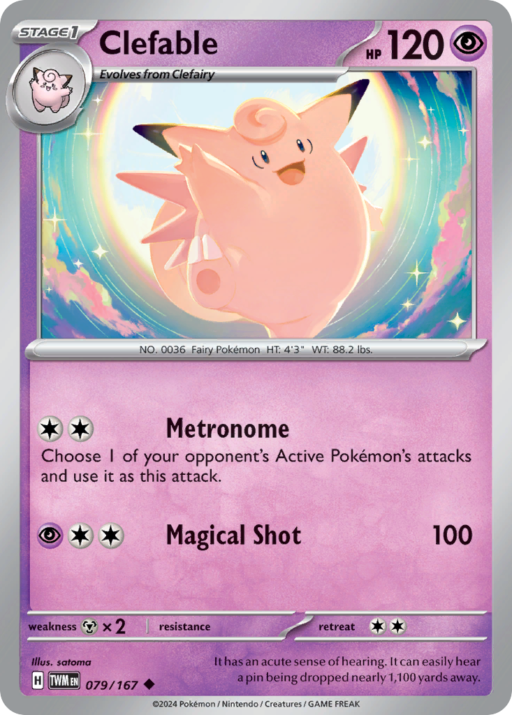 Clefable - Twilight Masquerade - 079