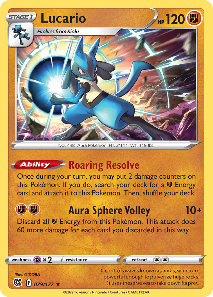 Lucario - Brilliant Stars - 079