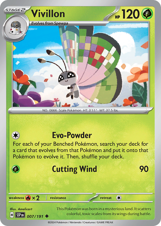Vivillon - Surging Sparks - 007
