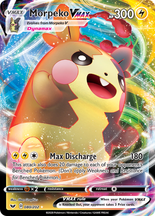 Morpeko VMAX - Sword & Shield - 080