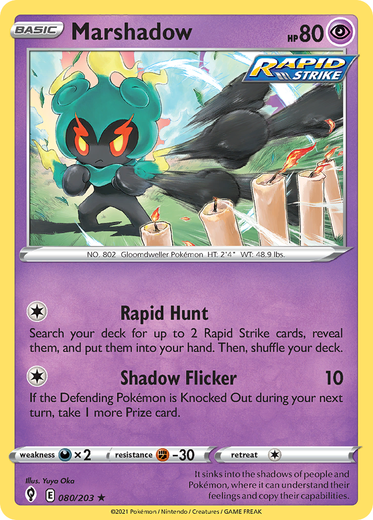 Marshadow - Evolving Skies - 080