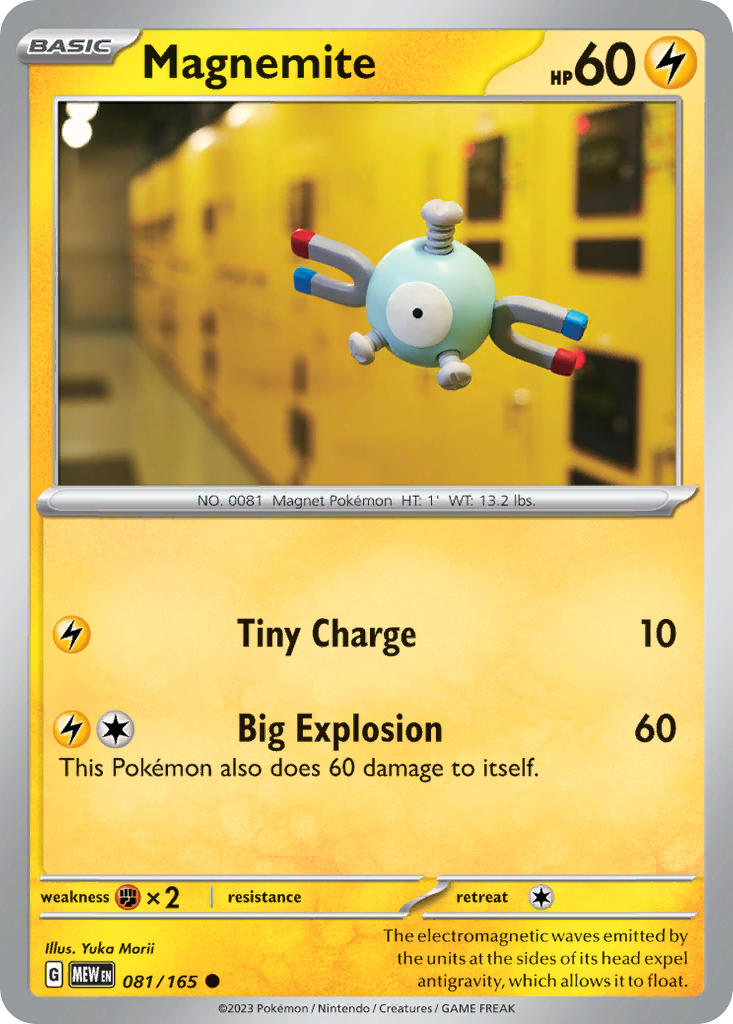 Magnemite - 151 - 081
