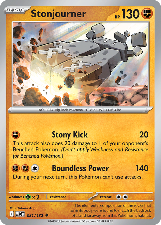 Stonjourner - Mega Evolution - 081