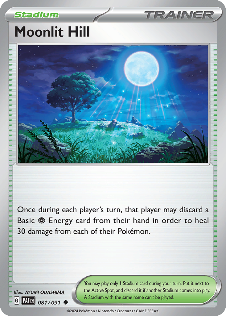 Moonlit Hill - Paldean Fates - 081
