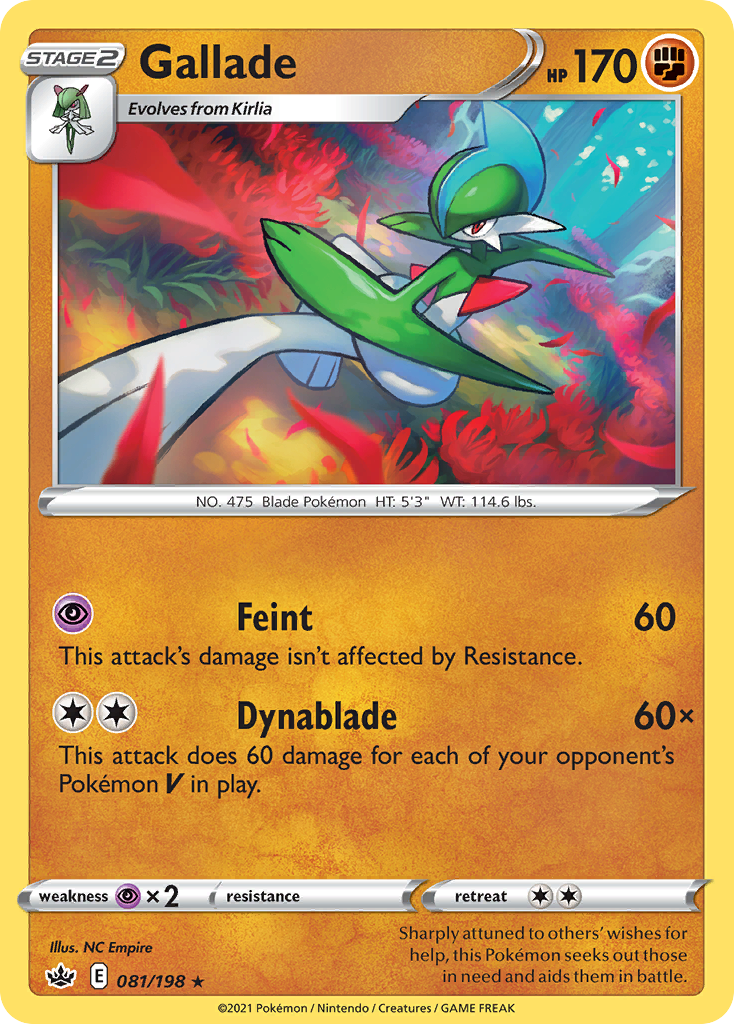 Gallade - Chilling Reign - 081