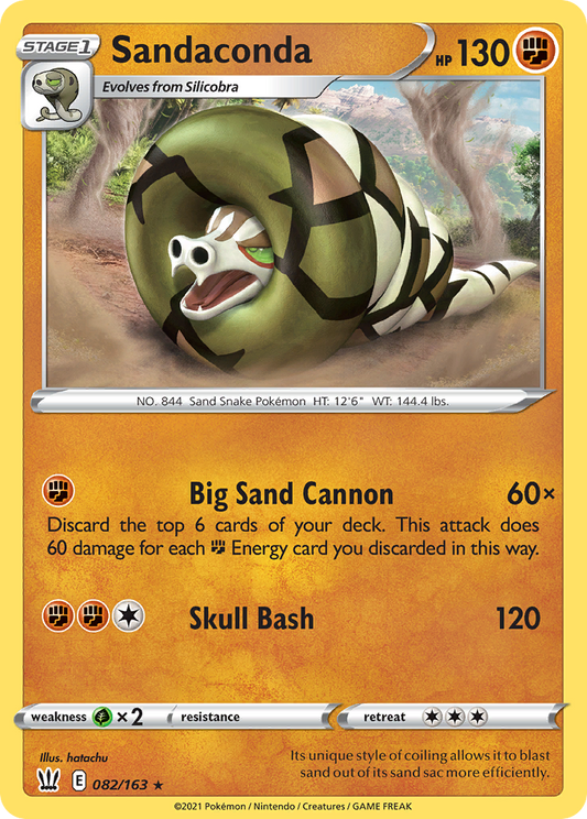 Sandaconda - Battle Styles - 082