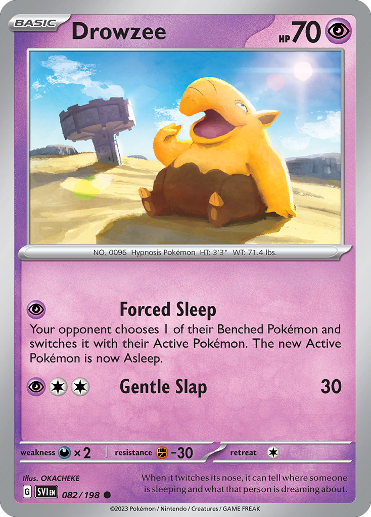 Drowzee - Scarlet & Violet - 082