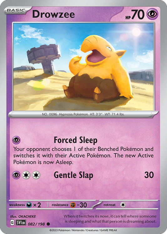 Drowzee - Scarlet & Violet - 082