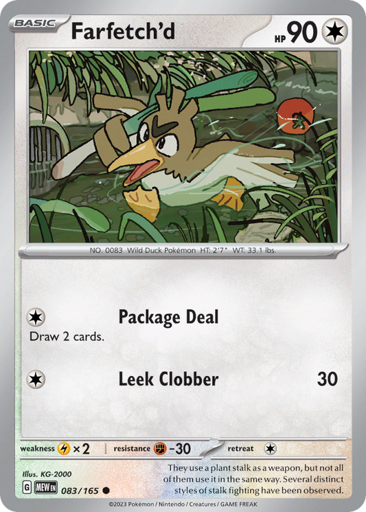 Farfetch'd - 151 - 083