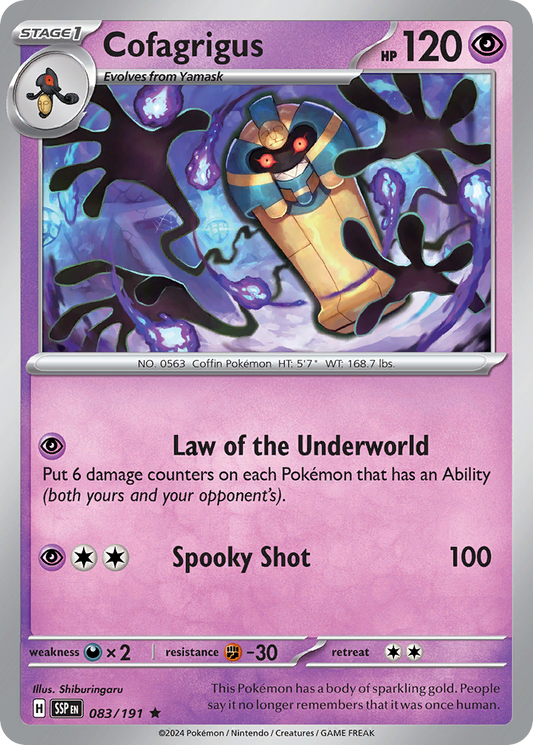 Cofagrigus - Surging Sparks - 083
