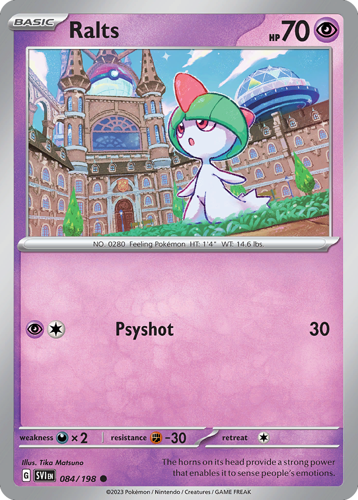 Ralts - Scarlet & Violet - 084