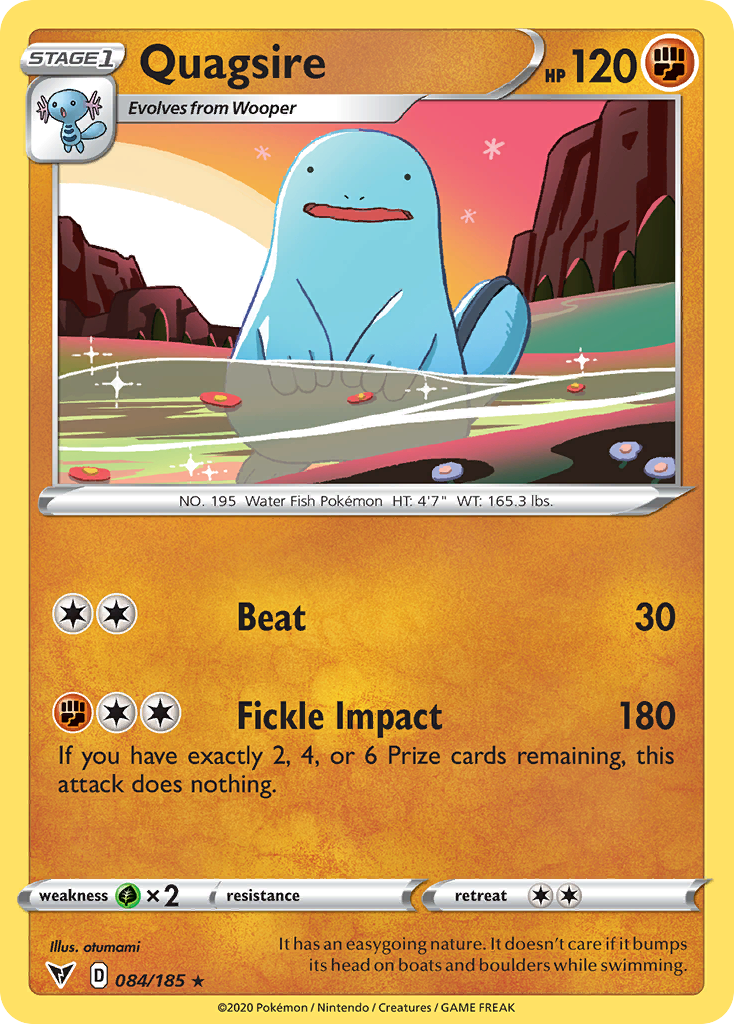 Quagsire - Vivid Voltage - 084
