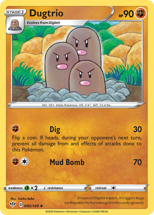 Dugtrio - Darkness Ablaze - 085