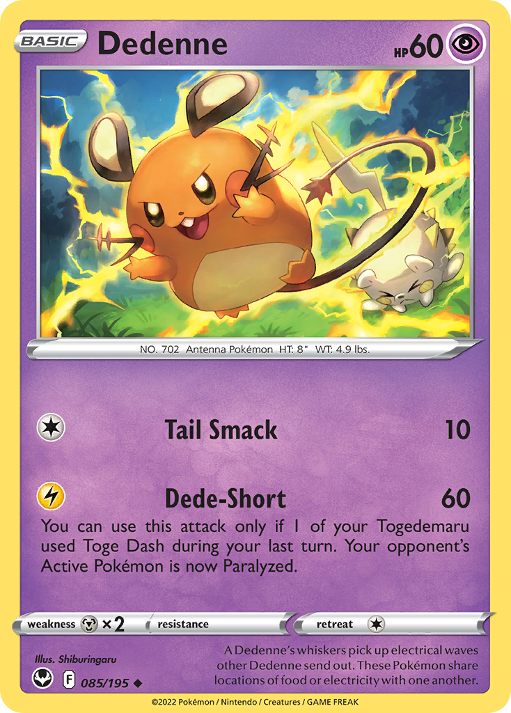 Dedenne - Silver Tempest - 085