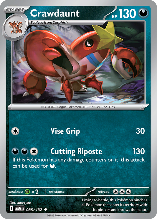 Crawdaunt - Mega Evolution - 085