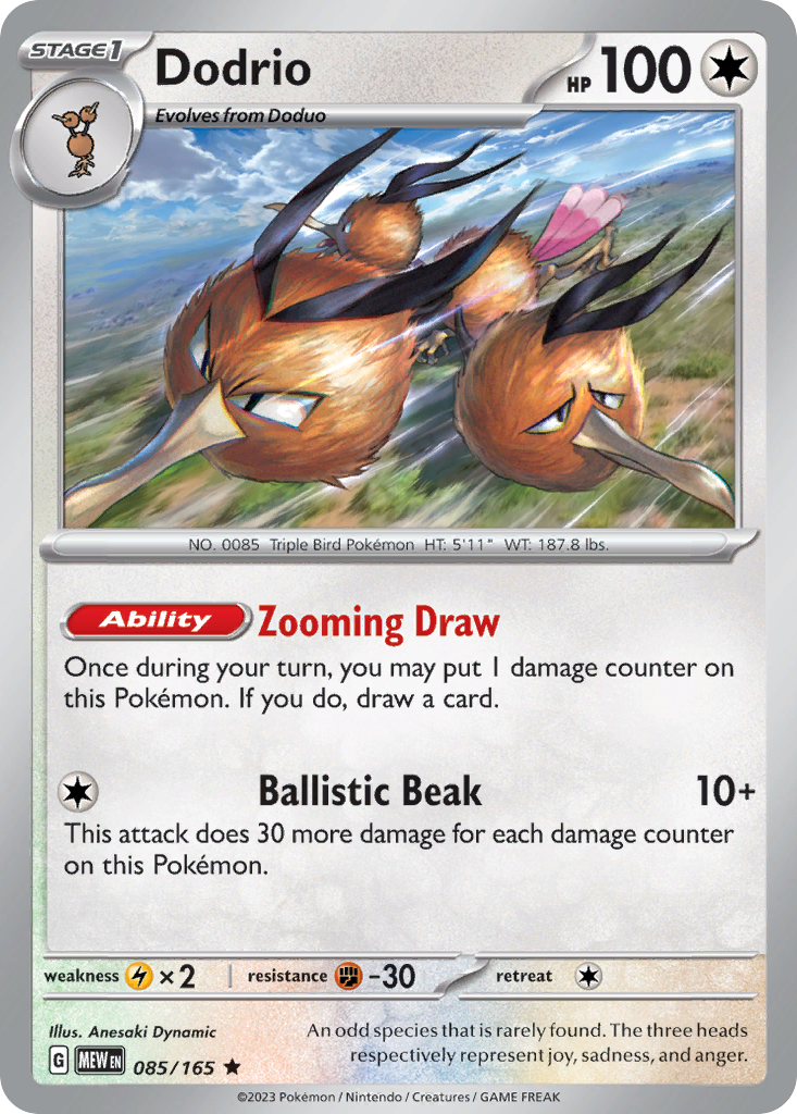 Dodrio - 151 - 085