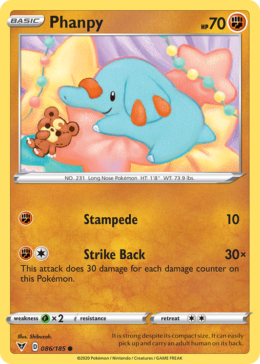 Phanpy - Vivid Voltage - 086