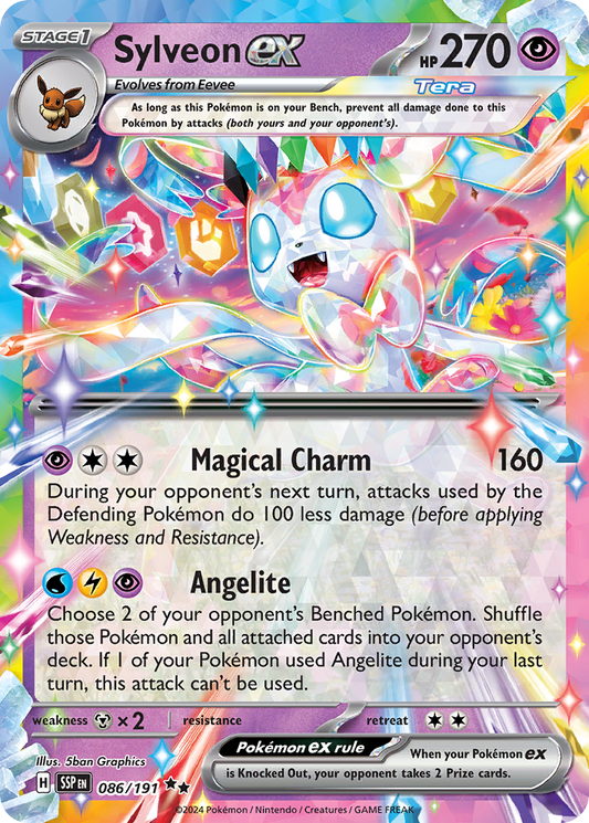 Sylveon ex - Surging Sparks - 086