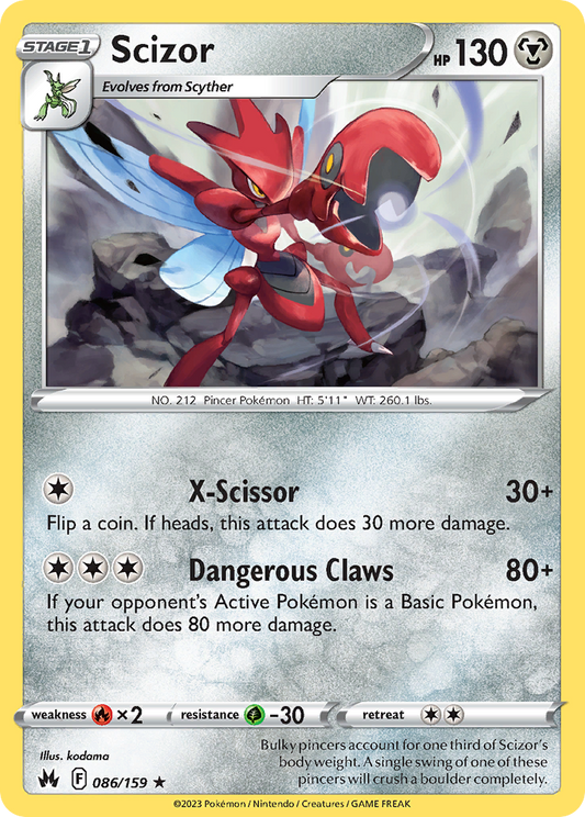 Scizor - Crown Zenith - 086