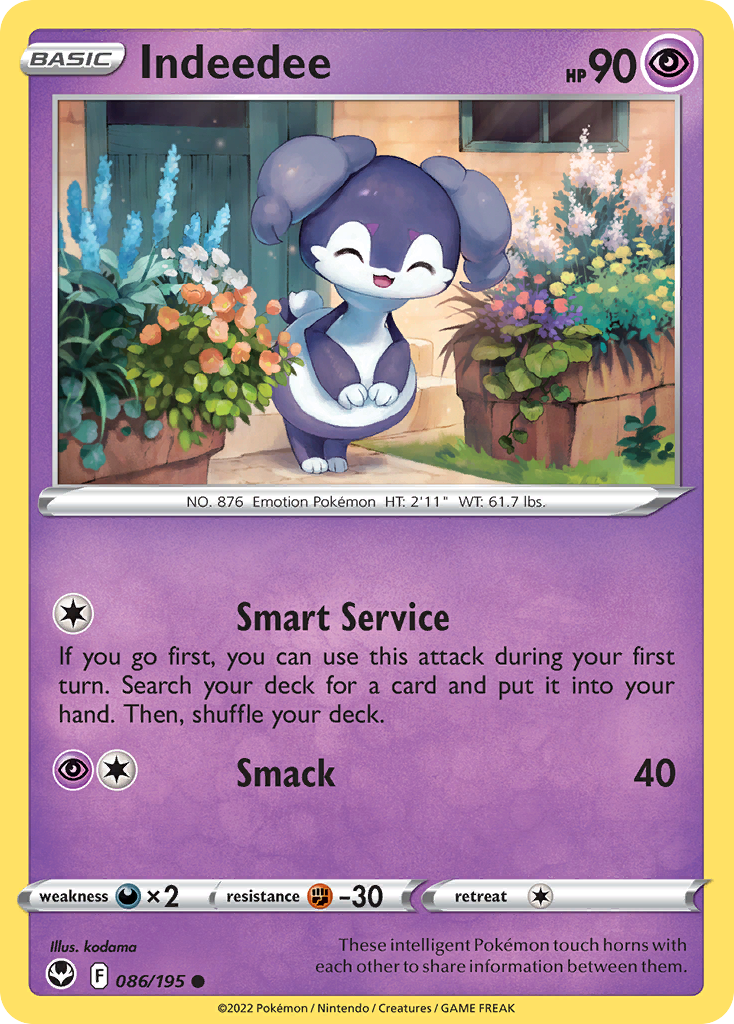Indeedee - Silver Tempest - 086