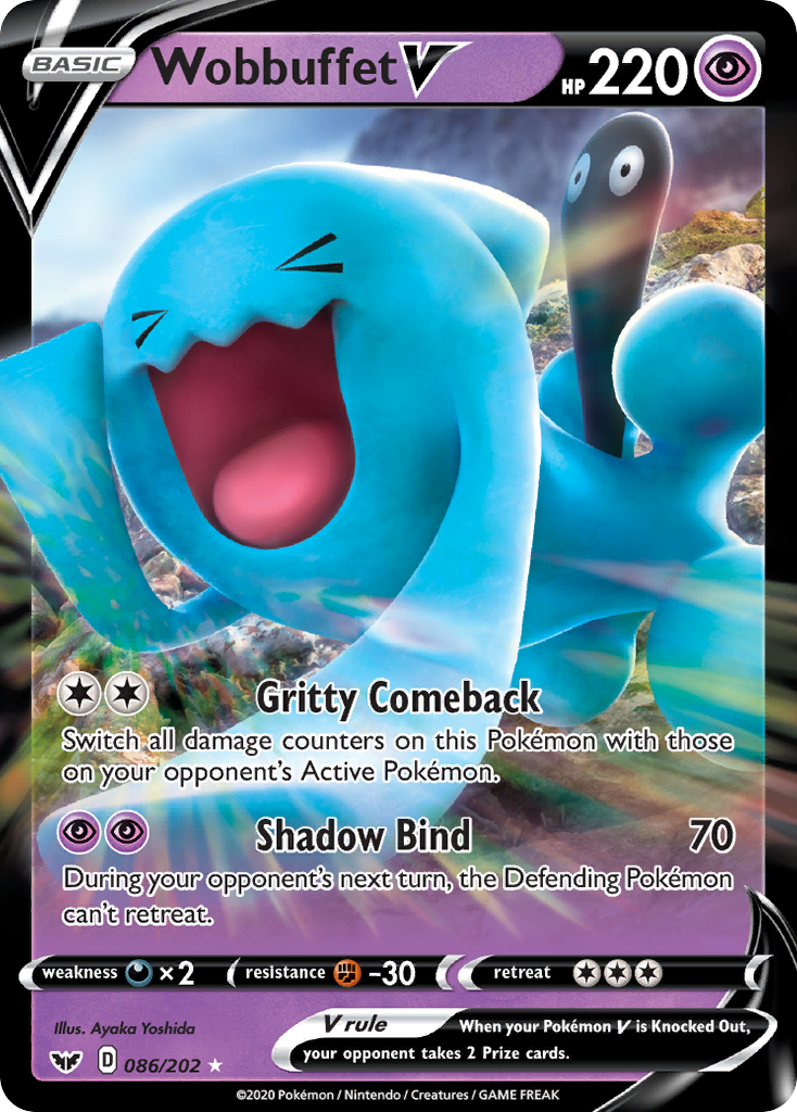 Wobbuffet V - Sword & Shield - 086