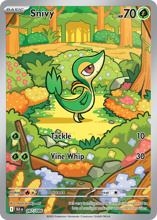 Snivy - Black Bolt - 087