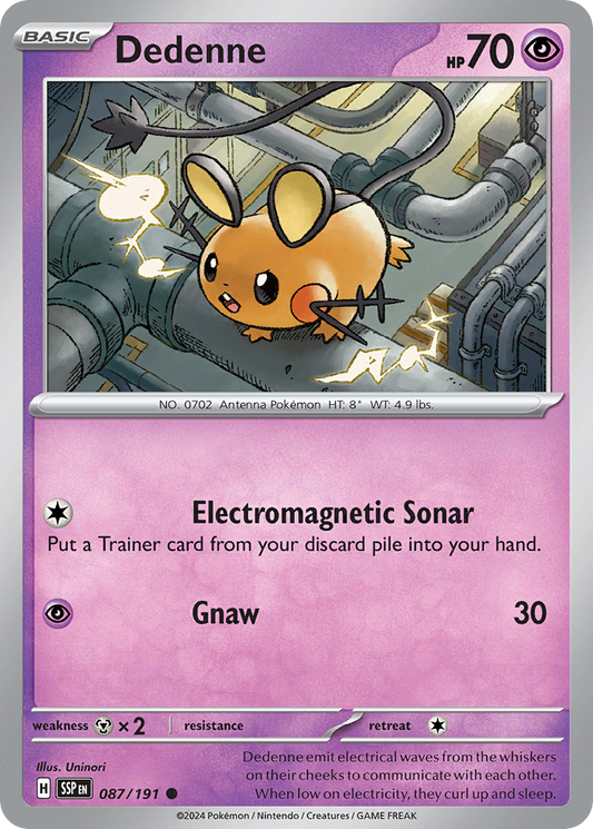 Dedenne - Surging Sparks - 087