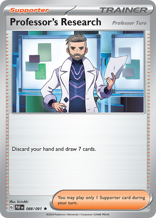 Professor's Research - Paldean Fates - 088