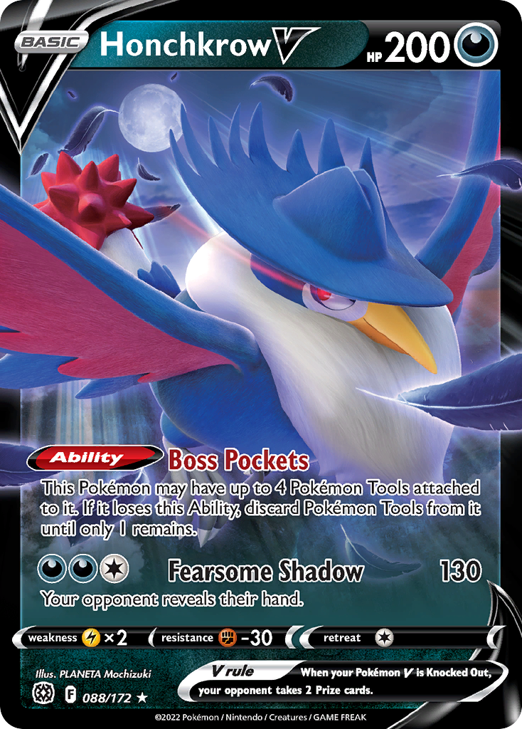Honchkrow V - Brilliant Stars - 088
