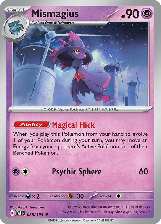Mismagius - Paldea Evolved - 088