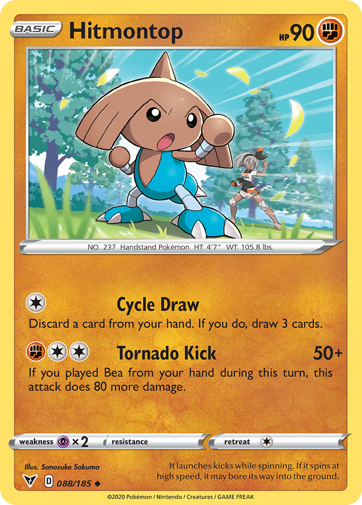 Hitmontop - Vivid Voltage - 088