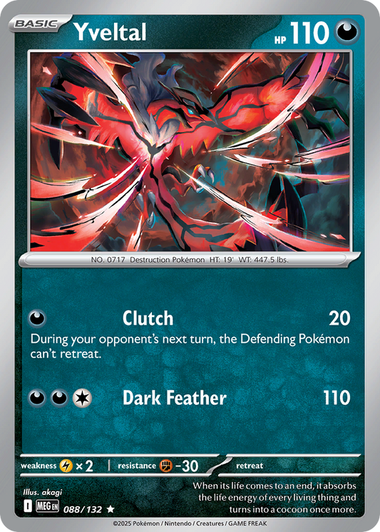 Yveltal - Mega Evolution - 088
