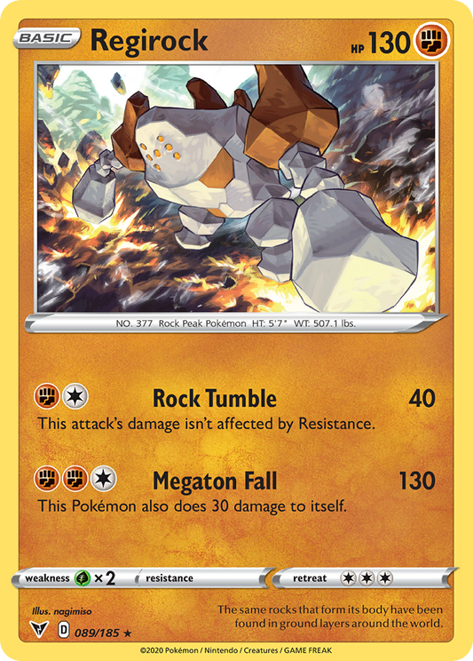 Regirock - Vivid Voltage - 089