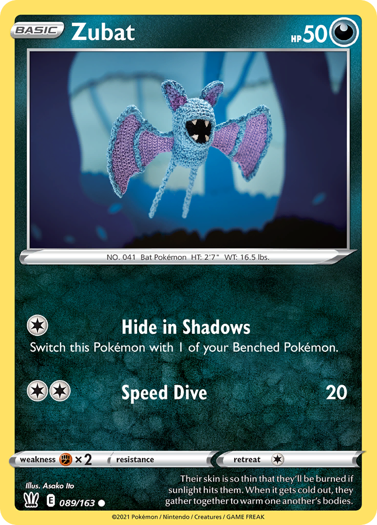 Zubat - Battle Styles - 089
