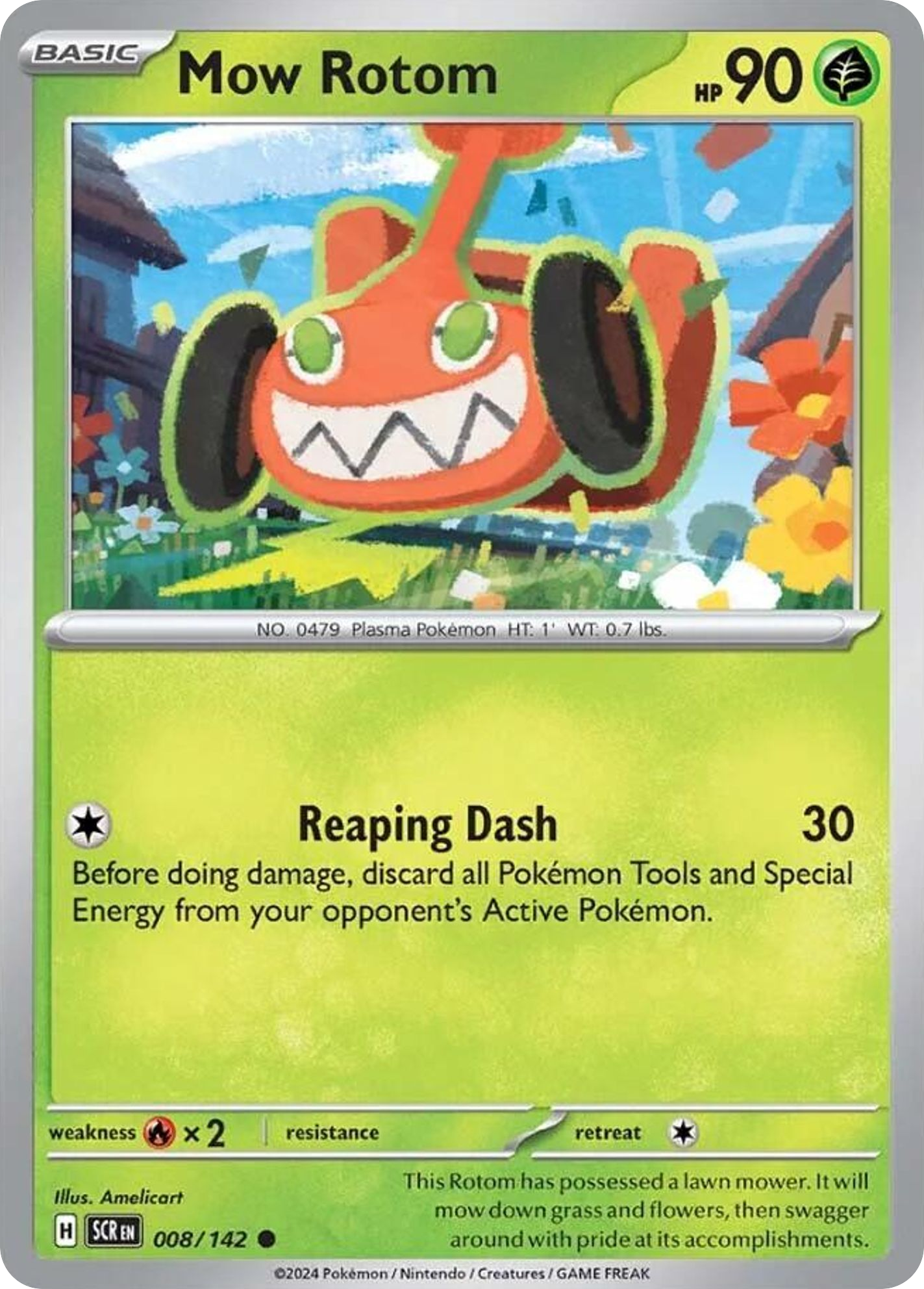 Mow Rotom - Stellar Crown - 008