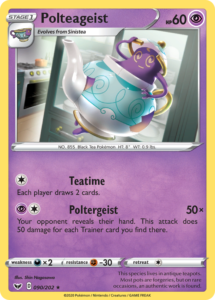 Polteageist - Sword & Shield - 090
