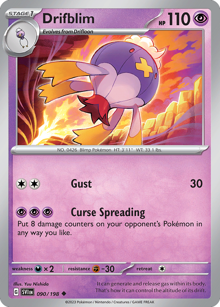 Drifblim - Scarlet & Violet - 090