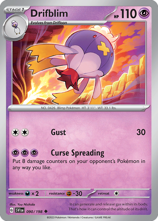 Drifblim - Scarlet & Violet - 090