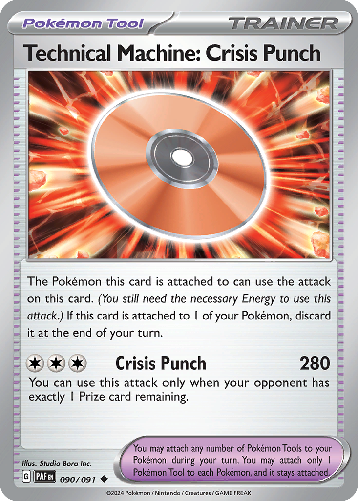 Technical Machine: Crisis Punch - Paldean Fates - 090