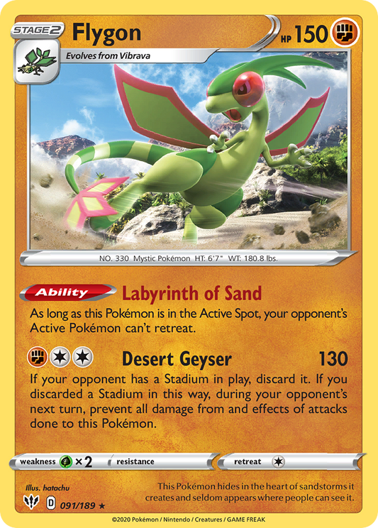 Flygon - Darkness Ablaze - 091