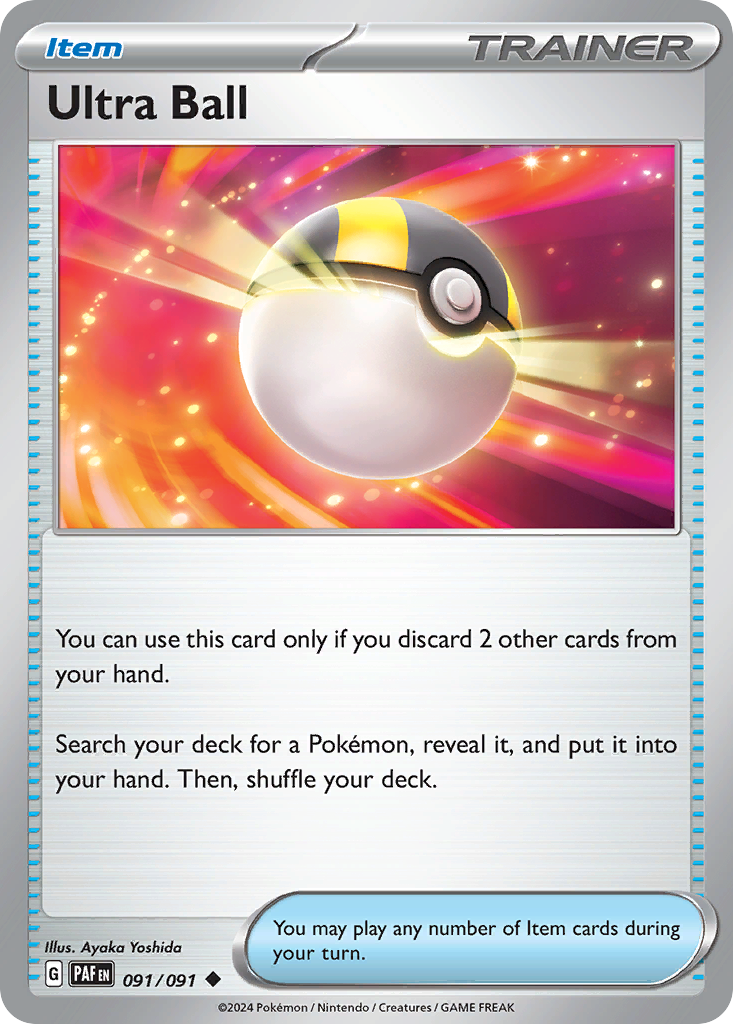 Ultra Ball - Paldean Fates - 091
