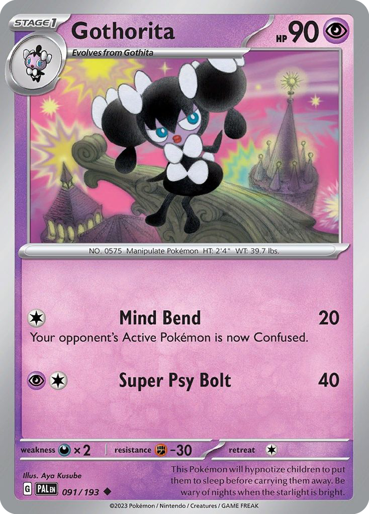 Gothorita - Paldea Evolved - 091