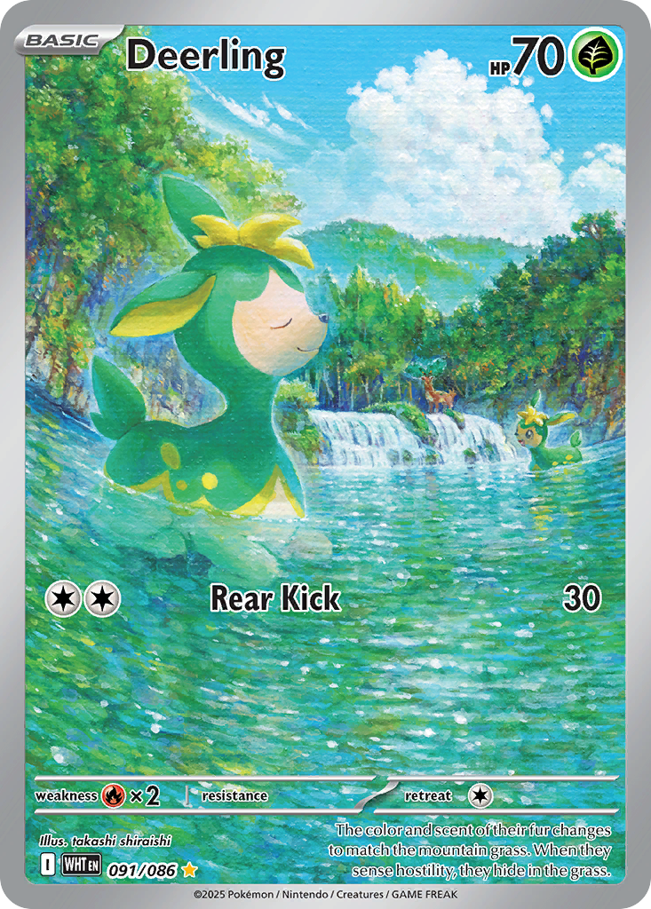 Deerling - White Flare - 091