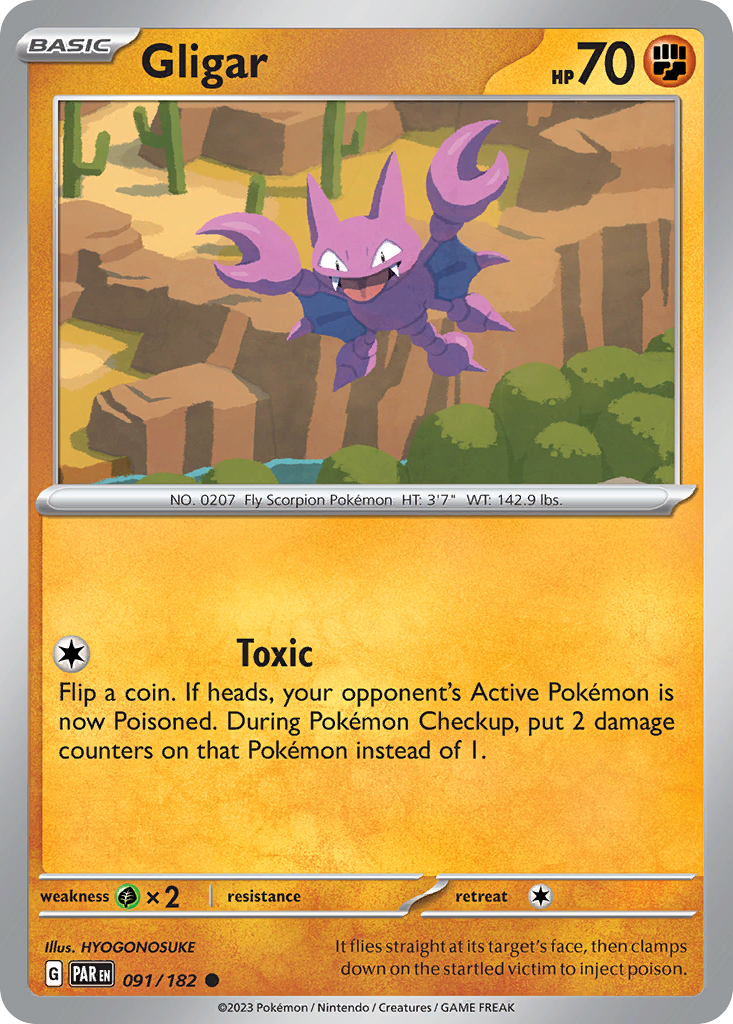 Gligar - Paradox Rift - 091