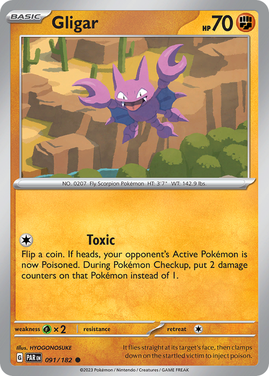 Gligar - Paradox Rift - 091