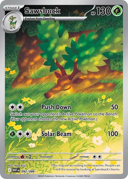 Sawsbuck - White Flare - 092