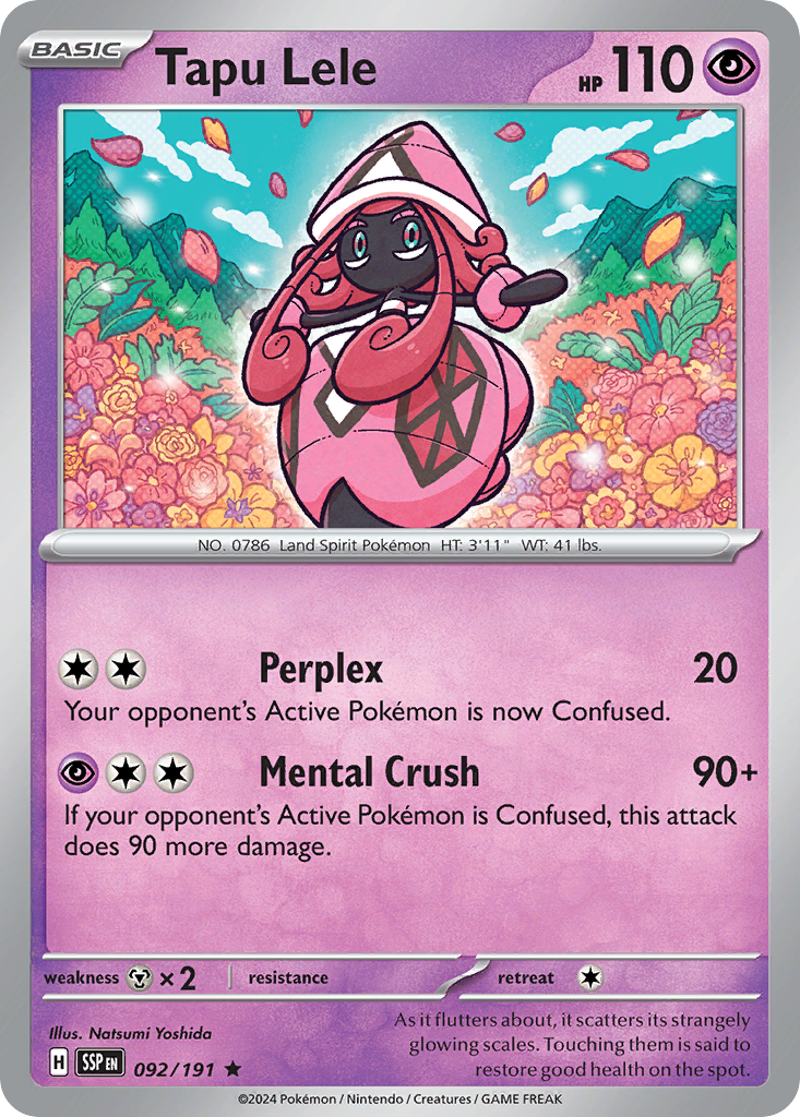 Tapu Lele - Surging Sparks - 092