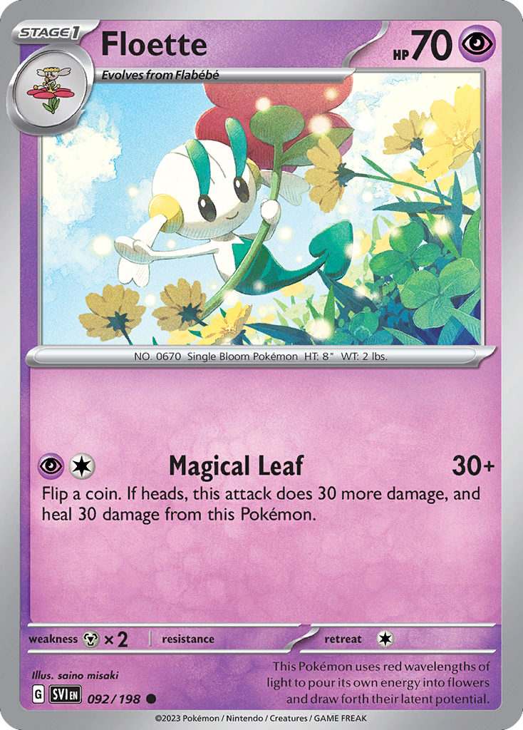 Floette - Scarlet & Violet - 092